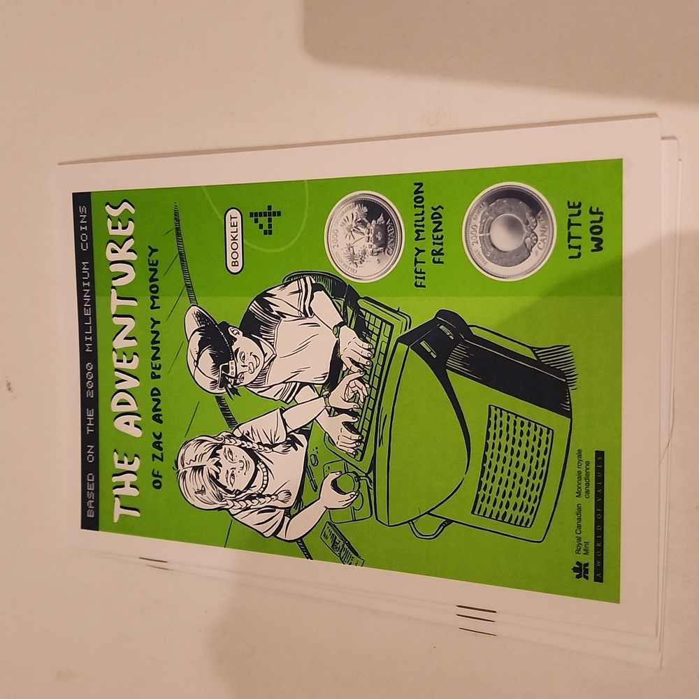 Royal Canadian Mint millennium coin set for kids - Picture 6 of 11